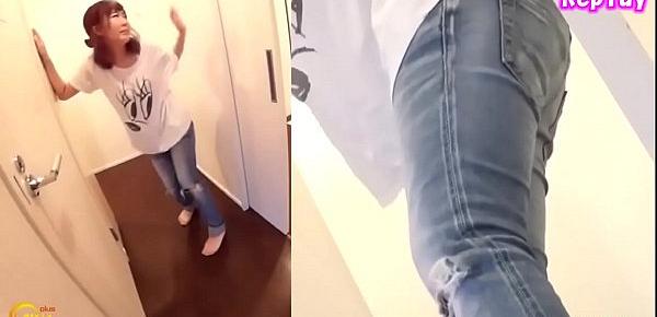  Japanese Pee Desperation and Jeans Wetting